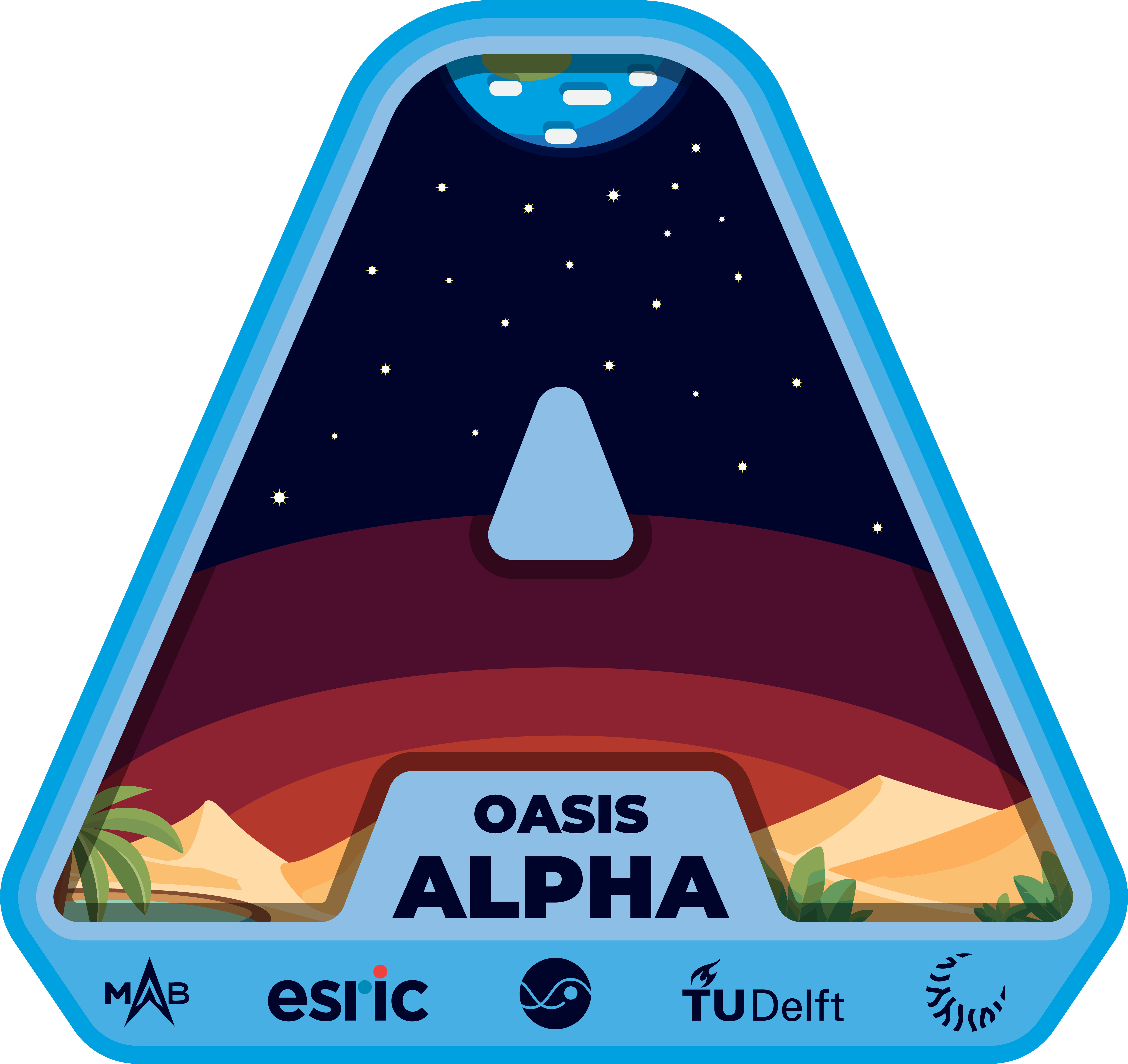 Oasis Alpha mission patch